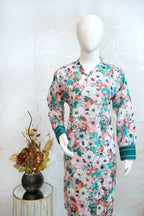 Botanical Grace 2pc Lawn Printed Dress